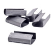 Steel Semi Open Seal 12mm Width 0.5mm Thickness 25mm Length For Plastic Strapping 2000 Per Box