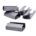 Steel Semi Open Seal 12mm Width 0.5mm Thickness 25mm Length For Plastic Strapping 2000 Per Box