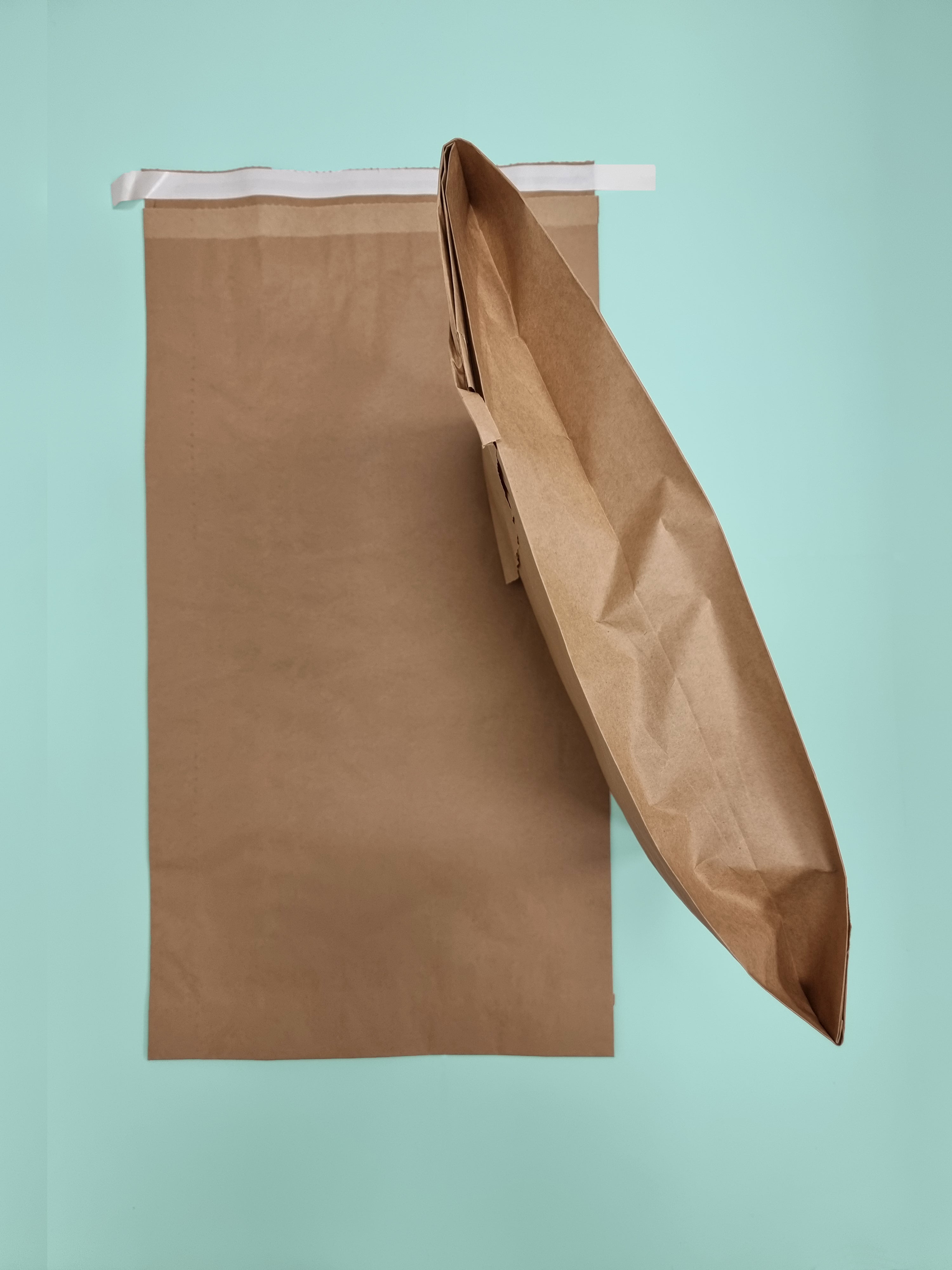Returnable Paper Mailing bag - 2 peel strips 250 x 50 x 325mm + 80mm Lip | Pack of 50