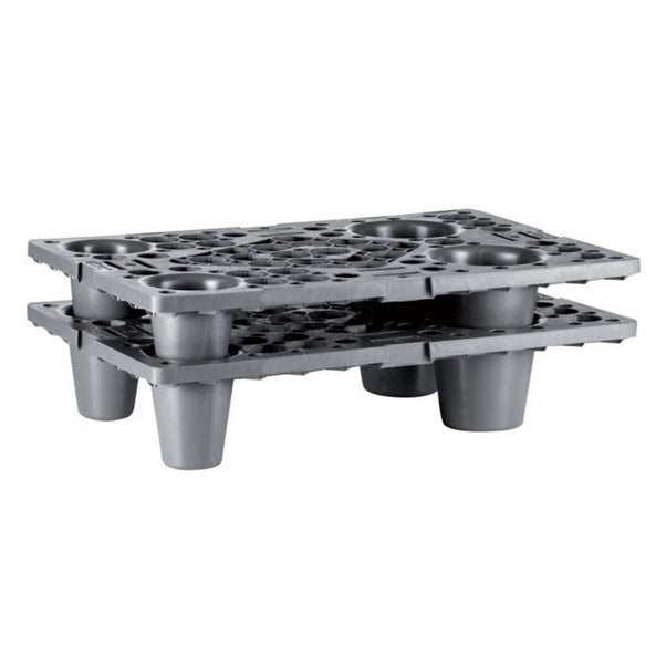 Plastic Nestable Display Pallet 600 x 400mm Static Load 500KG