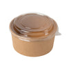 1000ml Large Round Brown Kraft Deli Bowl