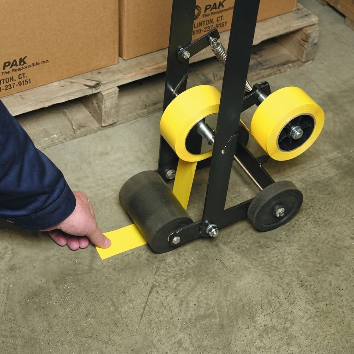 Lane Marking Tape Applicator