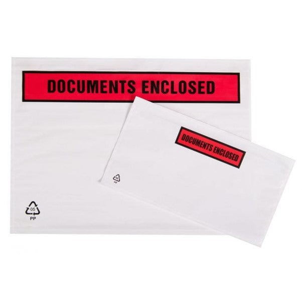 Document Wallets A5 (DOCUMENTS CI-INCLUS) 1000 Per Box
