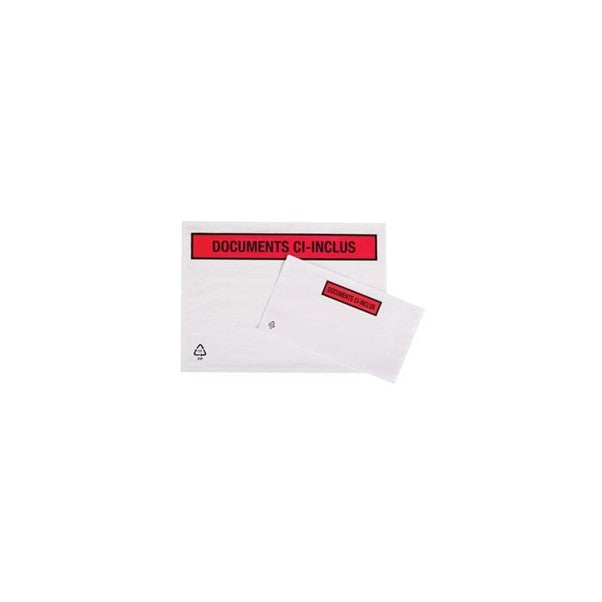Document Wallets A7 (DOCUMENTS CI-INCLUS) 1000 Per Box