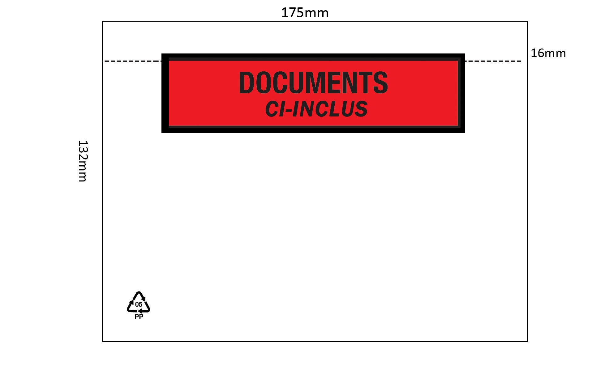 Document Wallets A6 (DOCUMENTS CI-INCLUS) 1000 Per Box