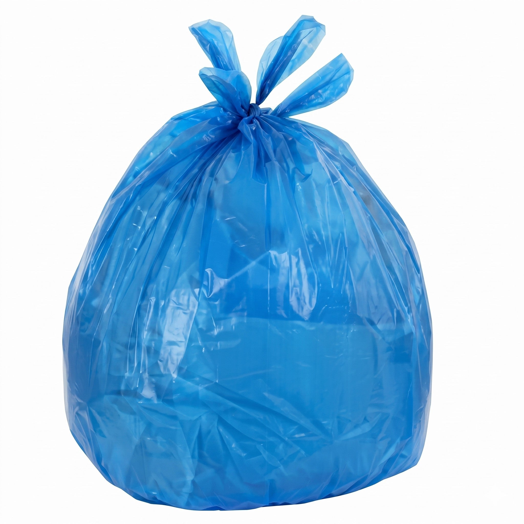 Blue Refuse Bags XL Size Medium Duty x 35 Micron/140 Gauge