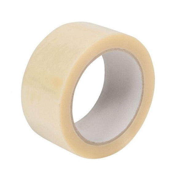 PVC Packing Tape 48mm x 66mtr Solvent adhesive Clear
