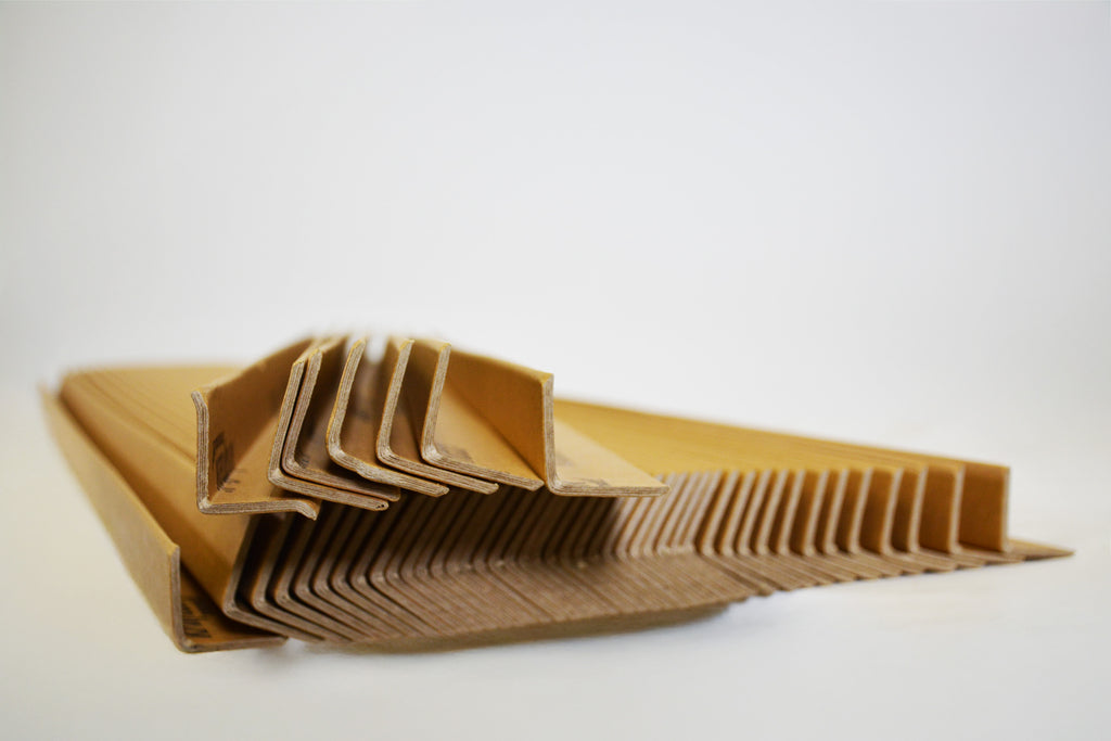 Edge Board Cardboard 35mm Flange Width 3mm Thickness 1750mm Length Kraft 50 per Pack