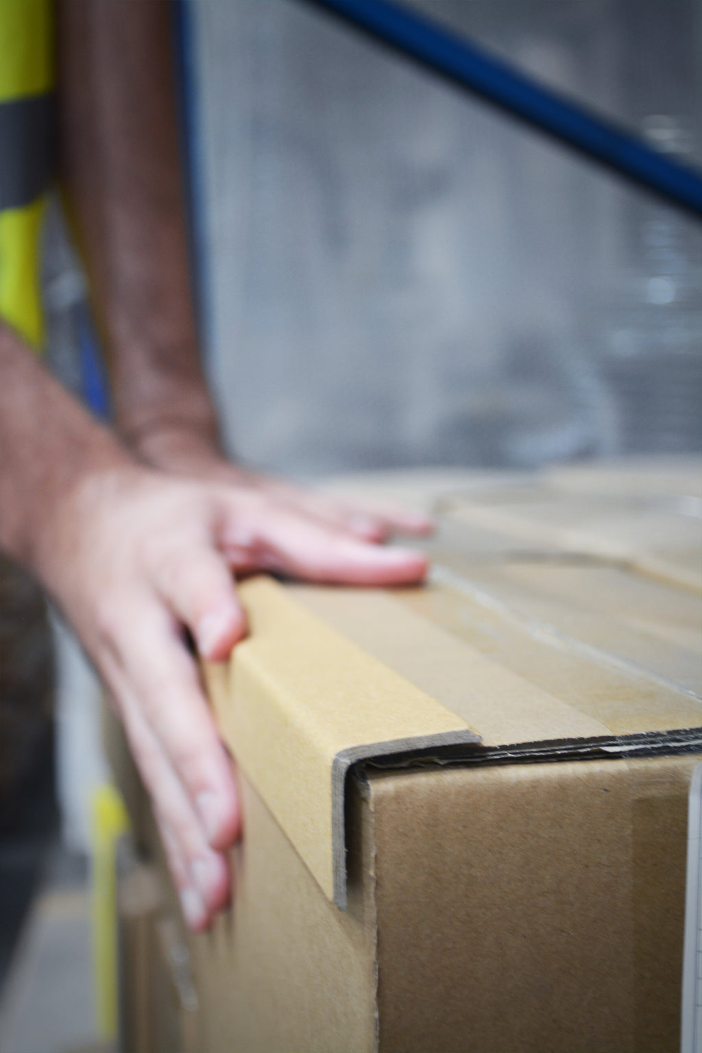 Edge Board Cardboard 35mm Flange Width 2mm Thickness 1320mm Length Kraft 50 per Pack