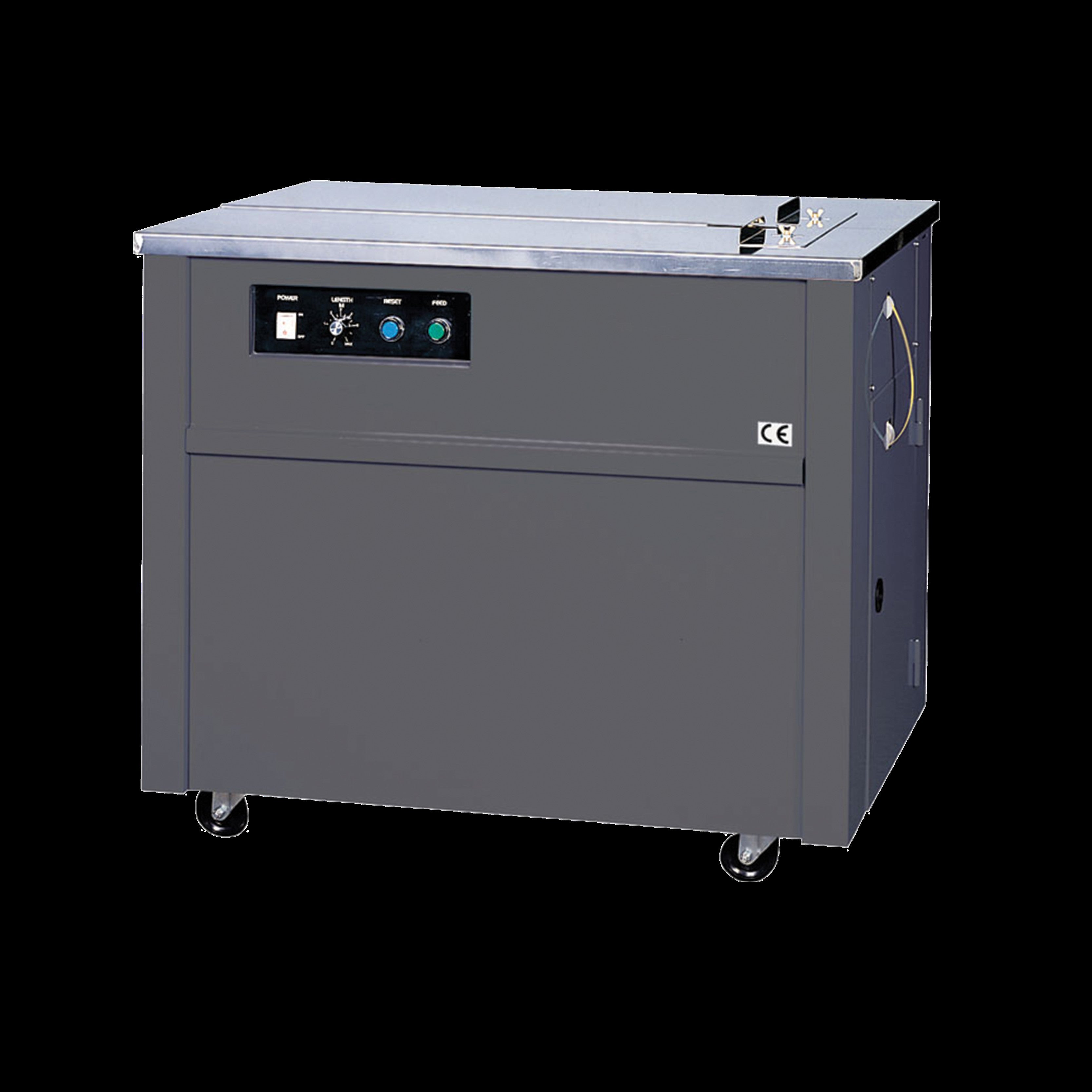 Semi Auto Strapping Machine closed cabinet (serial number/s follow)