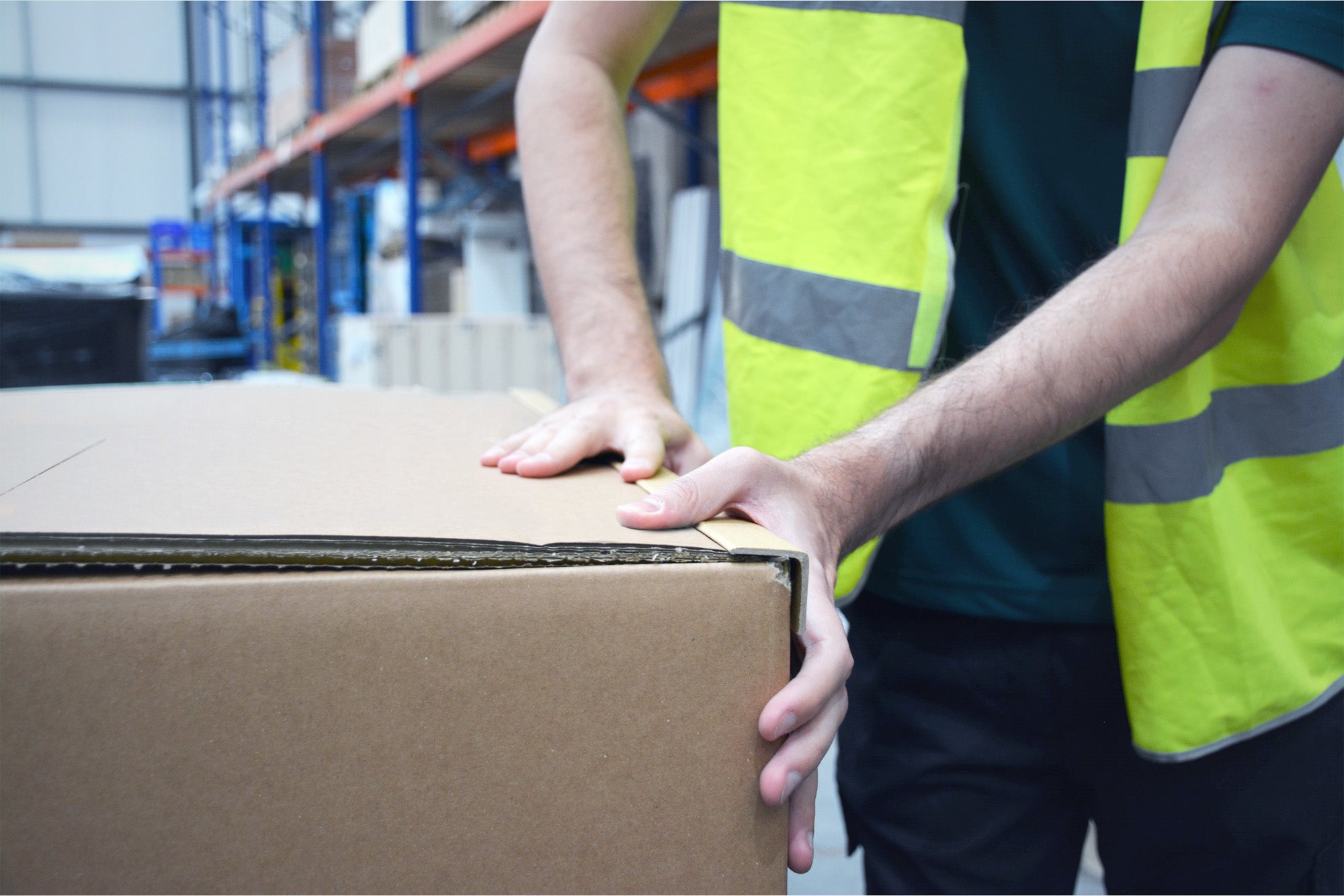 Edge Board Cardboard 50mm Flange Width 3mm Thickness 2000mm Length Kraft 50 per Pack