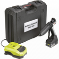 Cordless 12mm Hotmelt Glue Gun battery powered includes battery charger and carry case