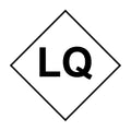 Limited Quantity (LQ) Hazard Warning Labels 100 x 100mm