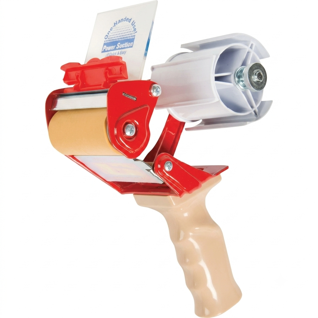 Tape Dispenser heavy duty pistol grip for 75mm wide tape