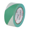 PE Hazard Warning 50mm x 33mtr Acrylic adhesive Green/White