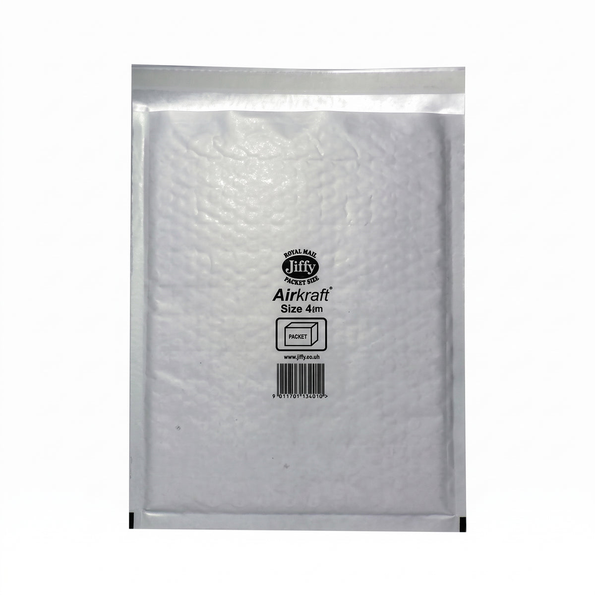 Jiffy Mailmiser Bags 230 x 320mm (size 4) 50mm Flap size 32 Film Thickness White 50 per Box