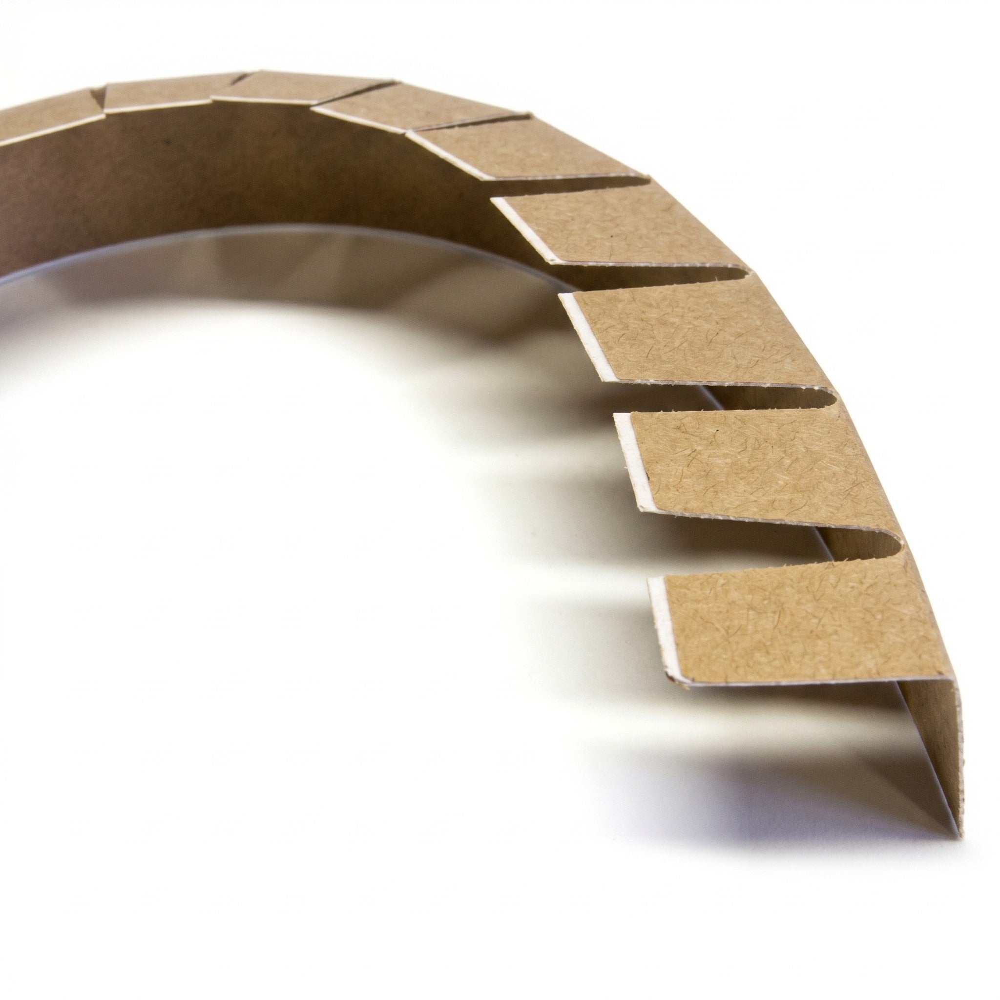 Wrap Around Edge Protector Cardboard 500mm Flange Width and height 3mm Thickness 1000mm Length Kraft