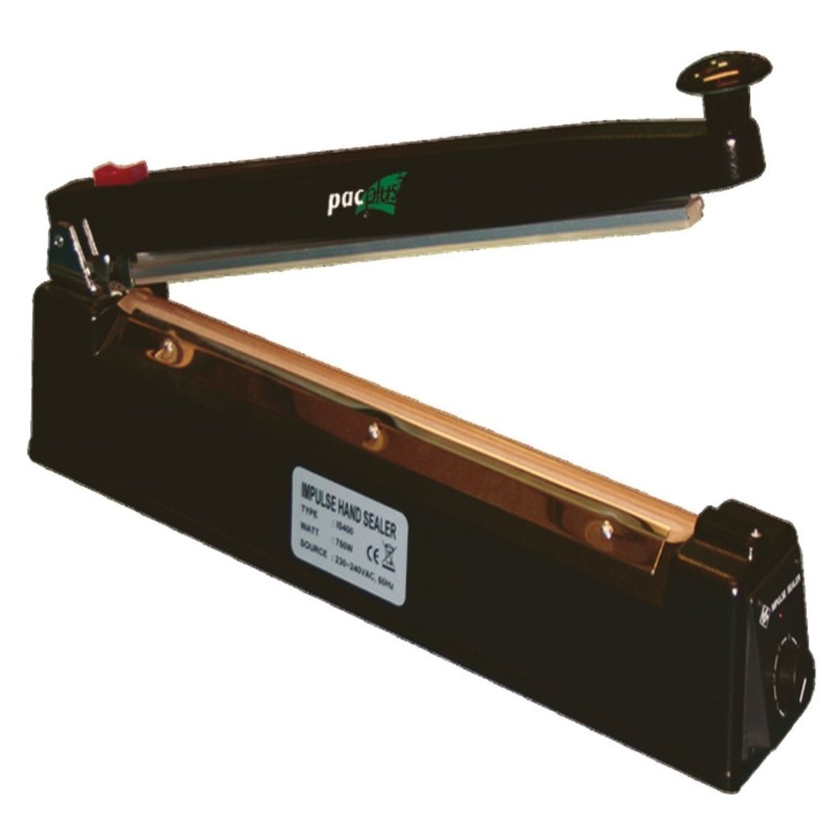 Impulse Heat Sealer with Cutter 400mm Stainless Seel Body
