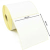 Direct Thermal Label 101x101mm White 25mm core 500 on a roll