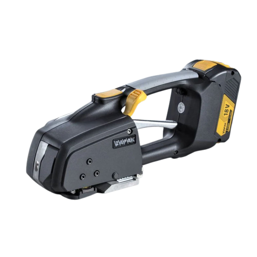 Light Duty Friction Weld Strapping Tool with 2 Li-Ion Batteries