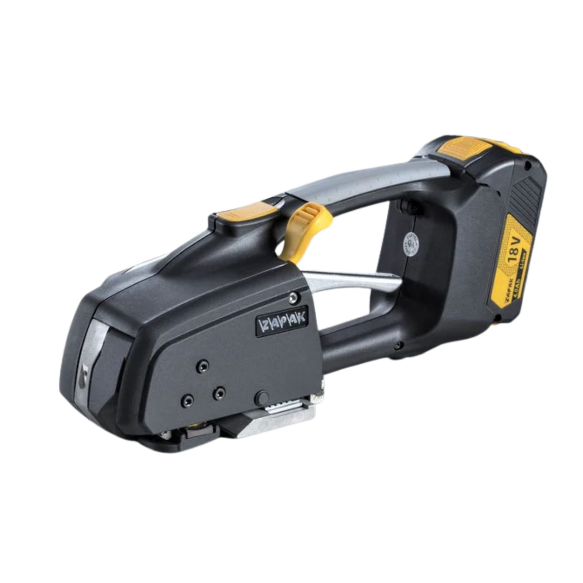 Light Duty Friction Weld Strapping Tool with 2 Li-Ion Batteries