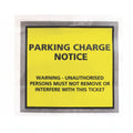 Parking Charge Notice Wallets – Low Tack Adhesive (Box of 1000)