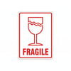 "FRAGILE" Parcel Warning Labels 108 x 79mm (Roll of 500)