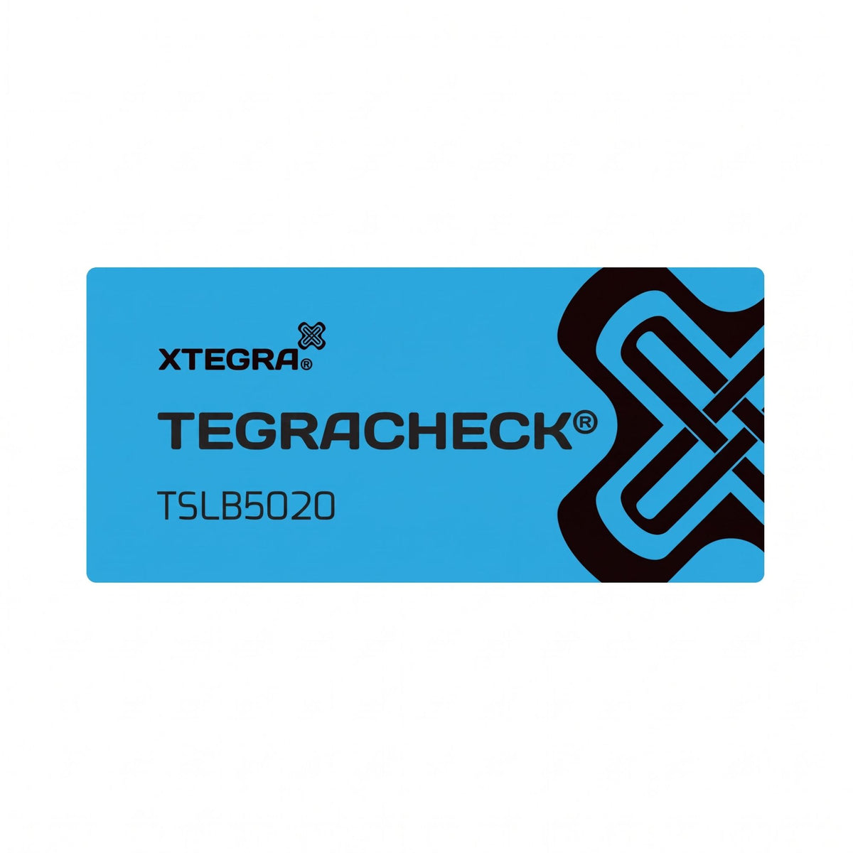 Tegracheck® Non-Transfer Tamper Evident Security Labels 50 x 20mm – Blue (Roll of 250)
