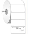 Thermal Transfer Barcode & Product Labels 101 x 51mm (Roll of 1000)