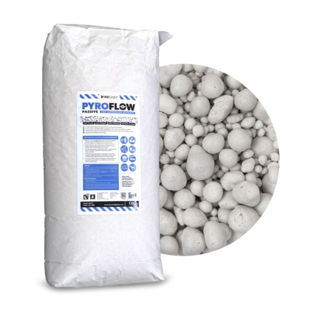 Firechief Suppression Granules Mineral Based 12KG paper bag