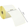 Direct Thermal Label 101x152mm White 25mm core 500/roll