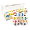 Day Dot Labels 7 day clamshell