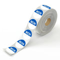 Day Dot Labels Monday Blue 25mm 1000/roll