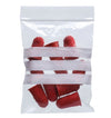 Standard Duty Polythene Grip Seal Bags Write-on Panel 57mm x 57mm (2.2in x 2.2in) 35mu Clear
