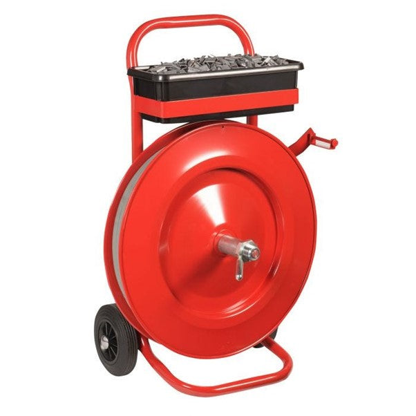 Mobile Dispenser for Mill Wound Steel Strapping