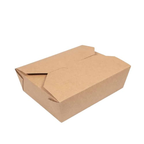 LARGE KRAFT BURGER BOX 110X110X70MM