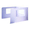 Sneeze Screen 1150 x 900 x 600mm Cardboard with clear APet Plastic Window