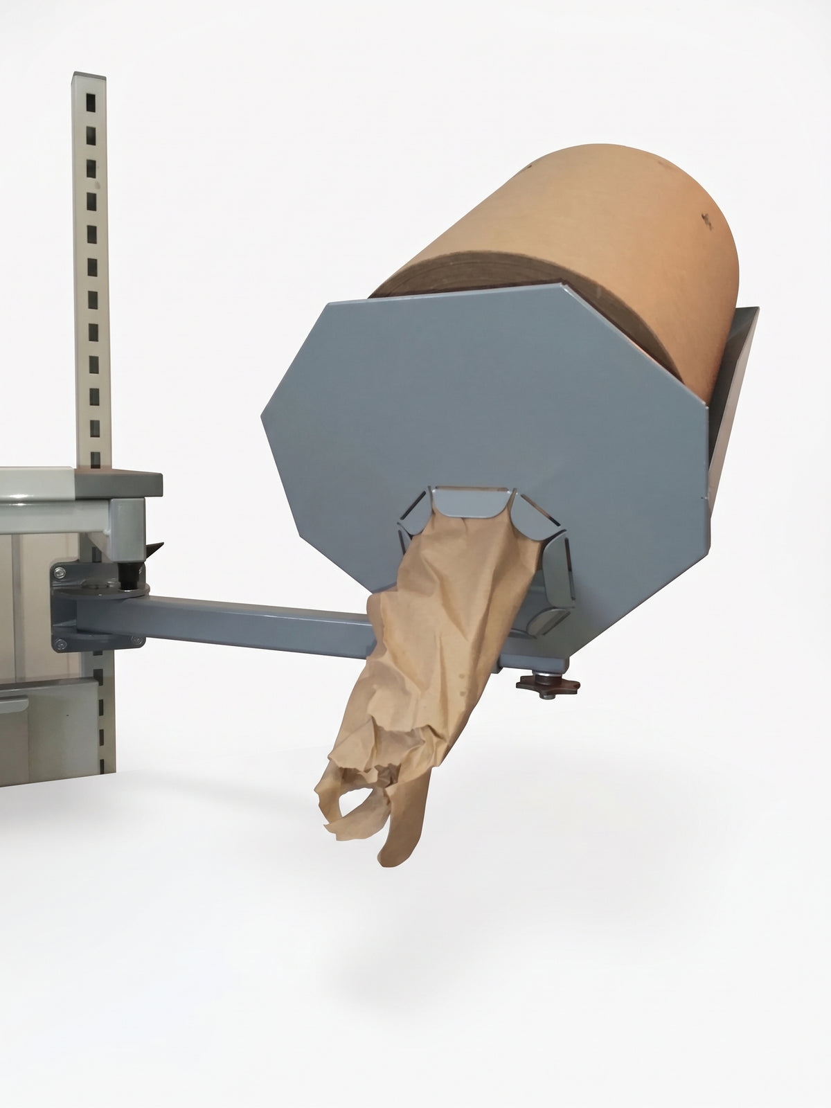 Pacplan Dunnage Dispenser Bench Mounted Arm