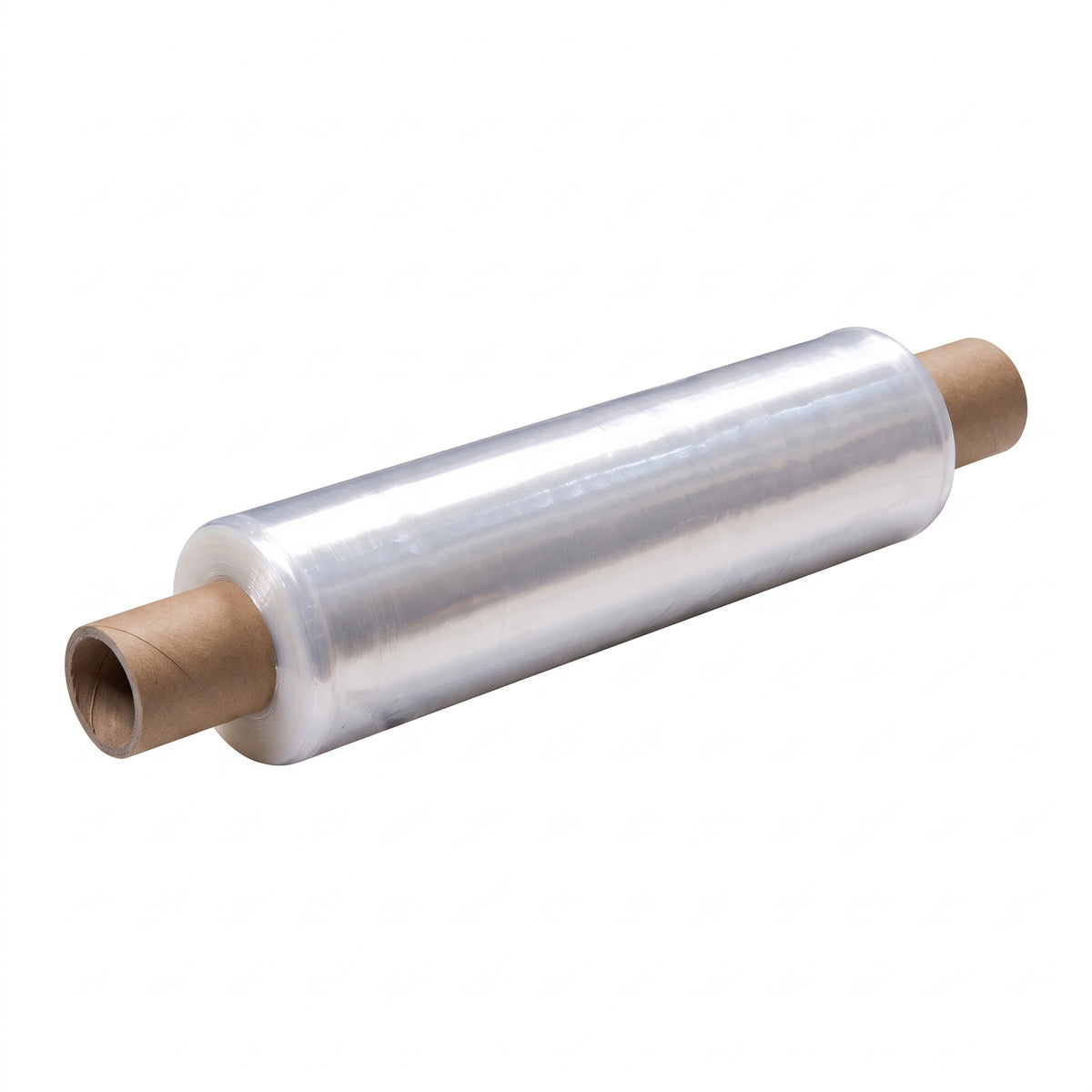 LLDPE Pre-Stretched Cast Film 400mm Width x 600mtr Length 8mu 38mm Standard Core Clear  6 Rolls per