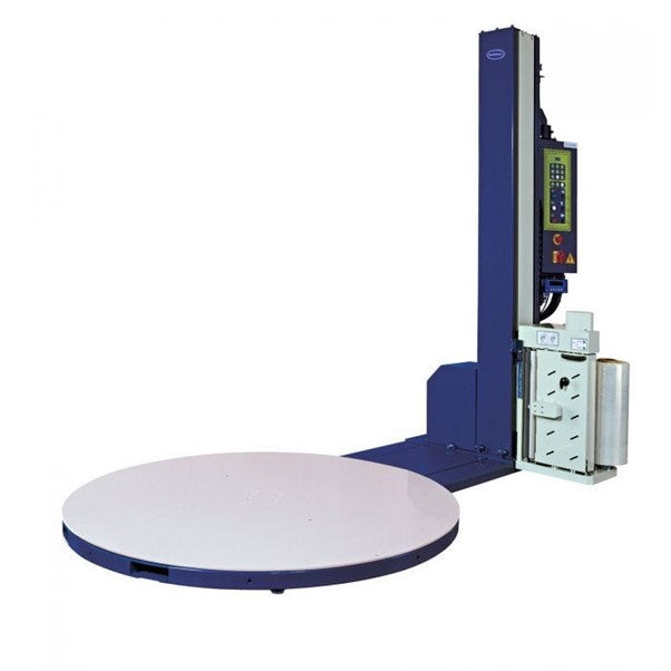 Optimax PSW002 Semi-Automatic Pallet Wrapper – 1.65m Turntable, 2m Wrap Height – 300% Pre-stretch