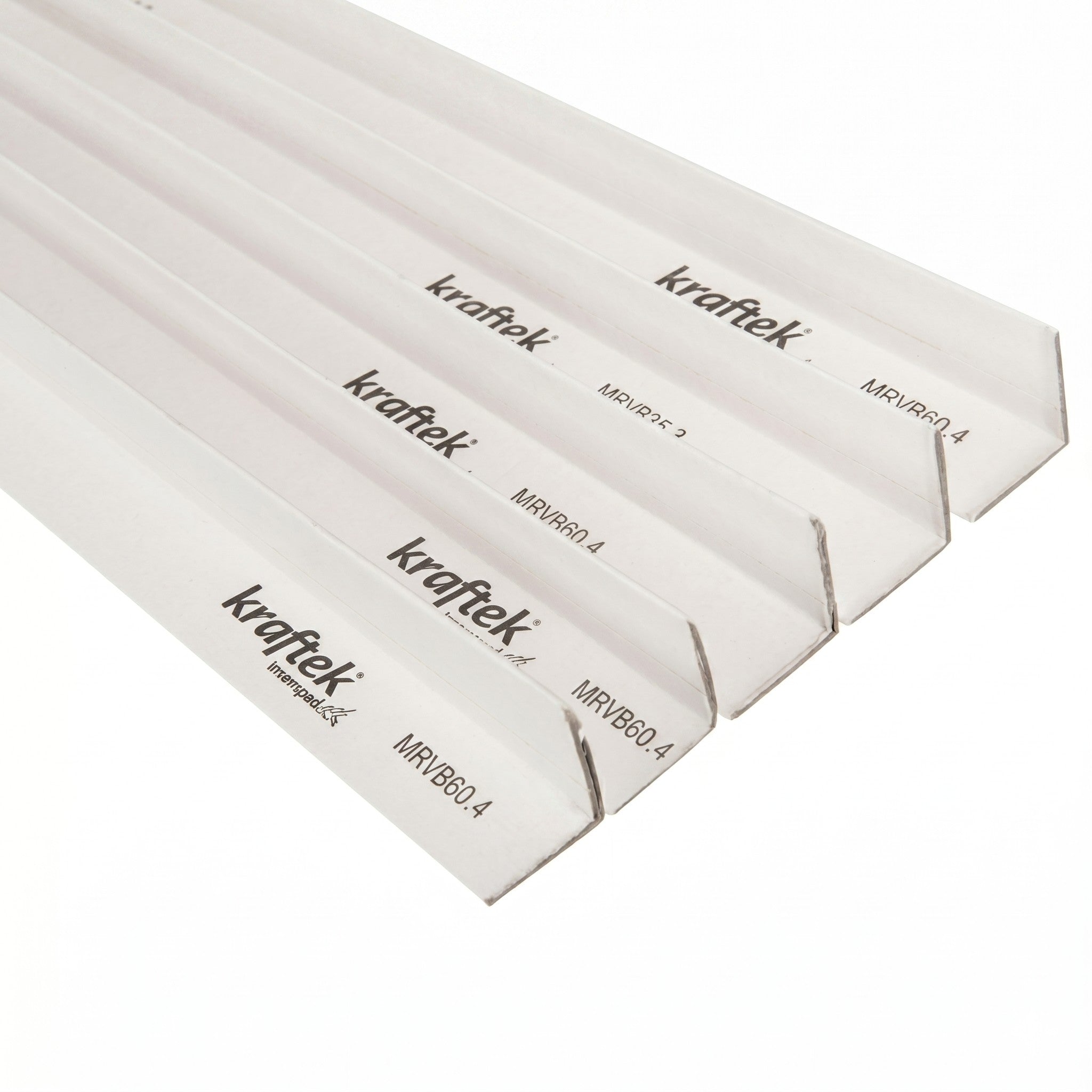 Moisture Resistant Edge Board Cardboard 60mm Flange Width 4mm Thickness 150mm Length White 500 per P