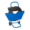 Mobile Dispenser for Ribbon Wound Steel Strapping