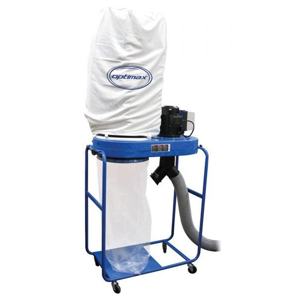 Dust Extractor with bag and 3mtr hose 3phase – Optimax