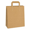 Large Pure Kraft Tape Handle Bag (250 x 140 x 300mm)