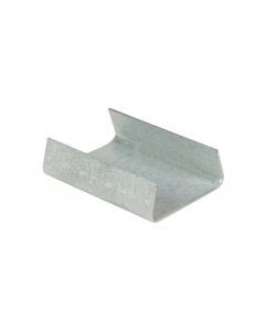 Steel Snap-on-Seal 13mm Width 0.5mm Thickness 25mm Length For Steel Strapping 2000 Per Box Safeguard