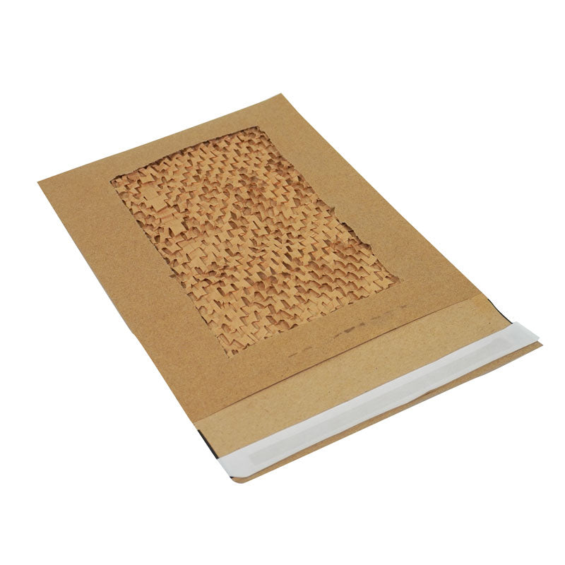 Kraft Mesh Paper Padded Bags 205 x 245mm 50mm Flap size 50 Film Thickness 260gsm Brown 100 per Box