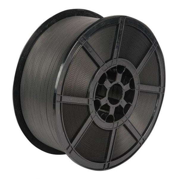 Polypropylene Embossed Hand Strap 12mmx0.4mmx2500mtr Plastic Reel 190x280mm 170kg Breaking Strain Bl
