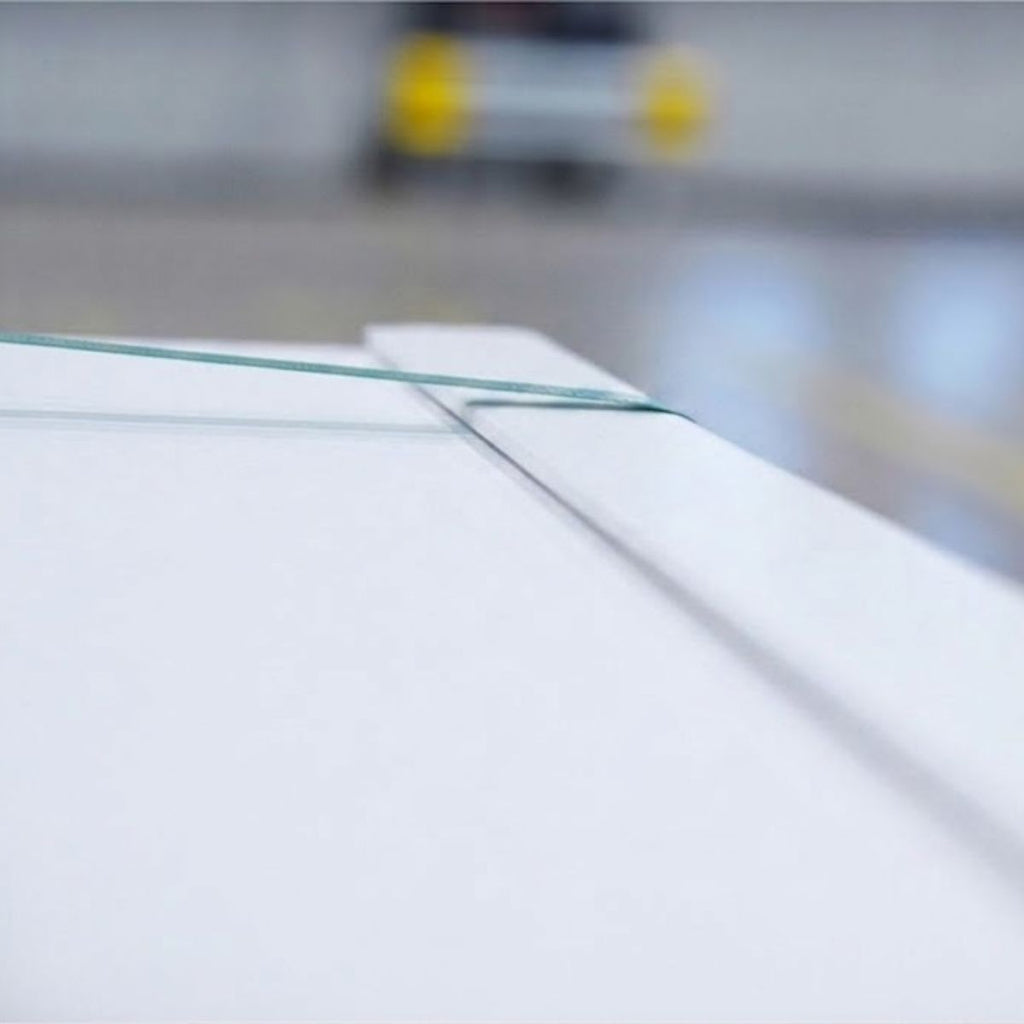 Moisture Resistant Edge Board Cardboard 60mm Flange Width 4mm Thickness 1200mm Length White 20 per P