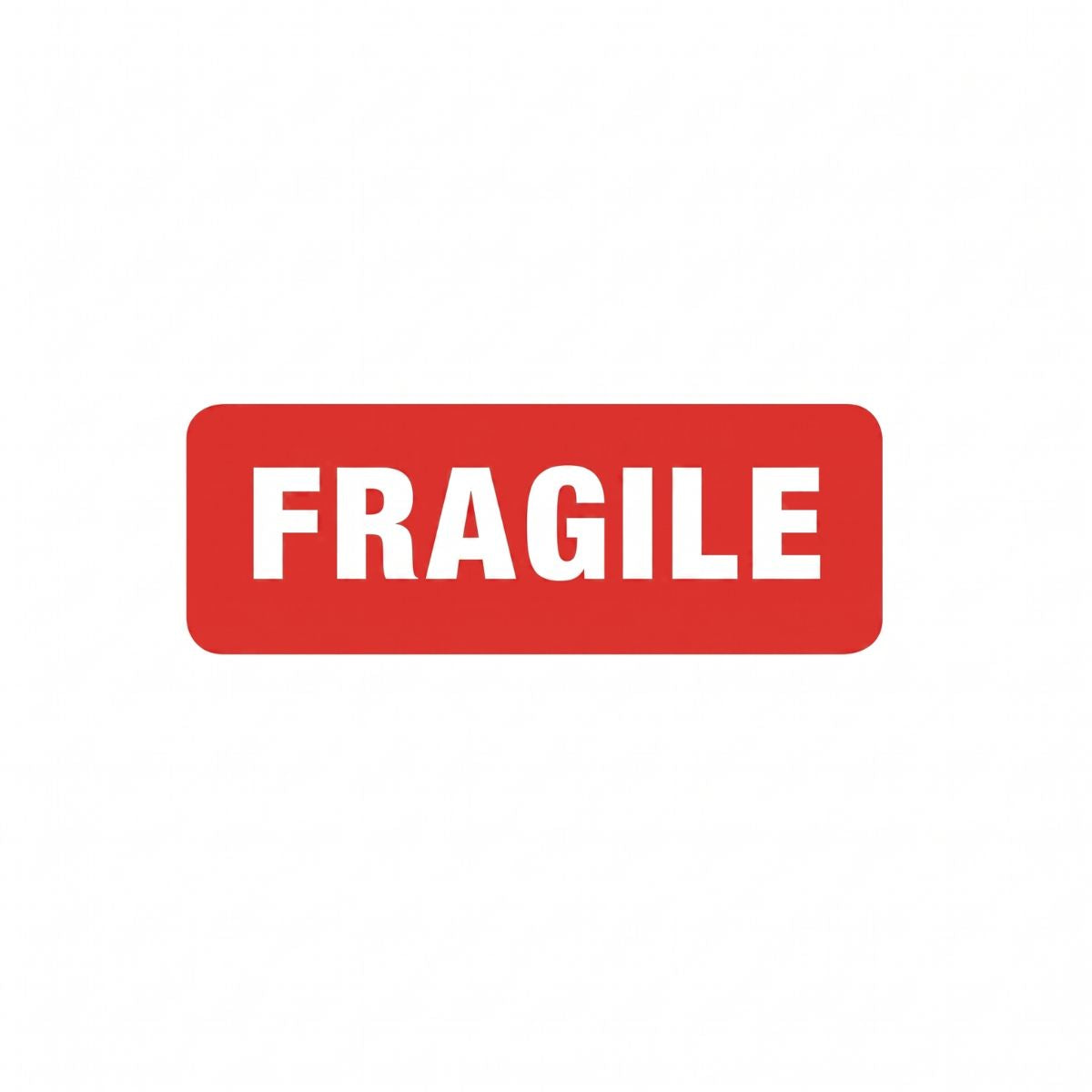 Parcel Labels 89 x 32mm (printed FRAGILE)