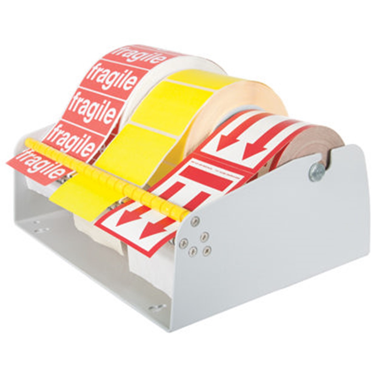 Bench Label Label Dispenser bench/wall mounted dual core max. 266mm wide labels ...